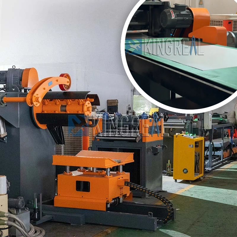 सरळ कट टू लेन्थ लाईनचे बेसिक कॉन्फिगरेशन