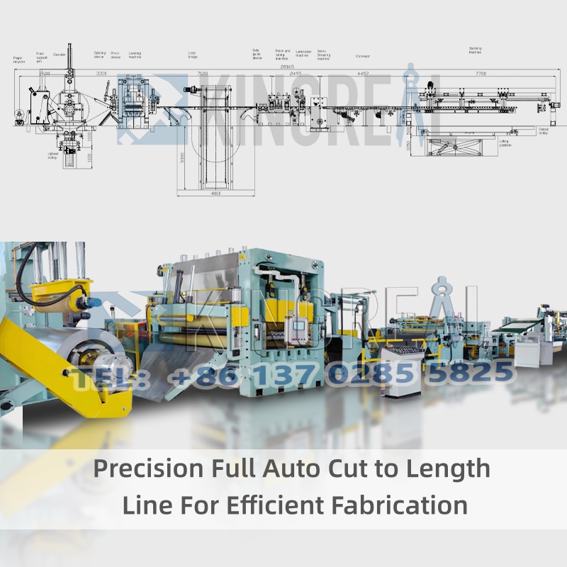 कार्यक्षम फॅब्रिकेशनसाठी लांबीच्या रेषेपर्यंत अचूक पूर्ण ऑटो कट