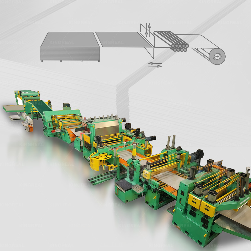 कॉइल टू शीट कट ते लांबी मशीन