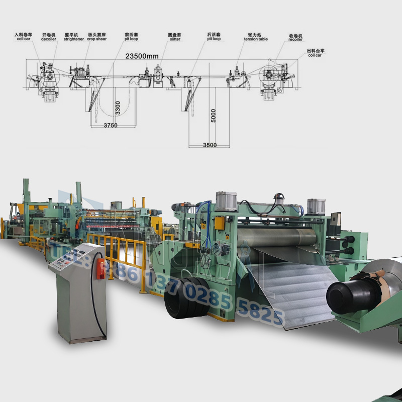 हाय स्पीड स्टील कॉइल स्लिटिंग मशीन