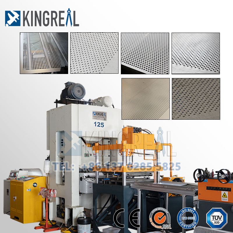 metal sheet perforation machine