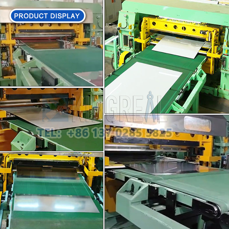 metal cut to length machine