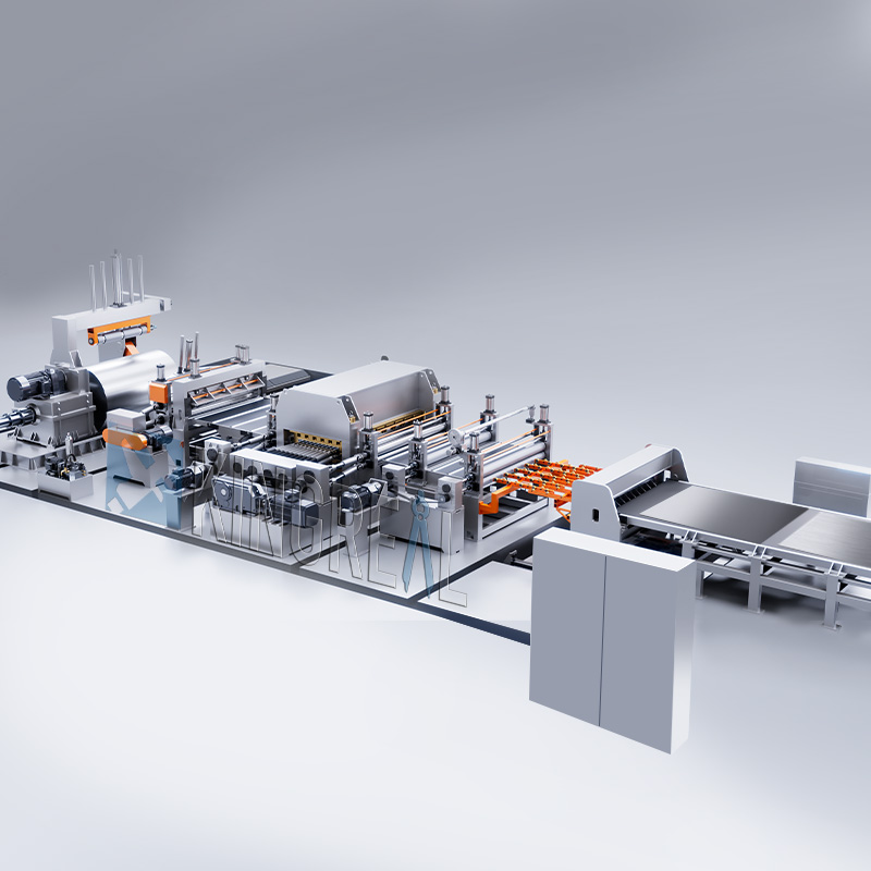 metal cut to length machine