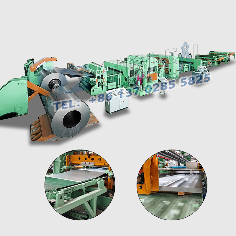 मध्यम गेज कट ते लांबी मशीन