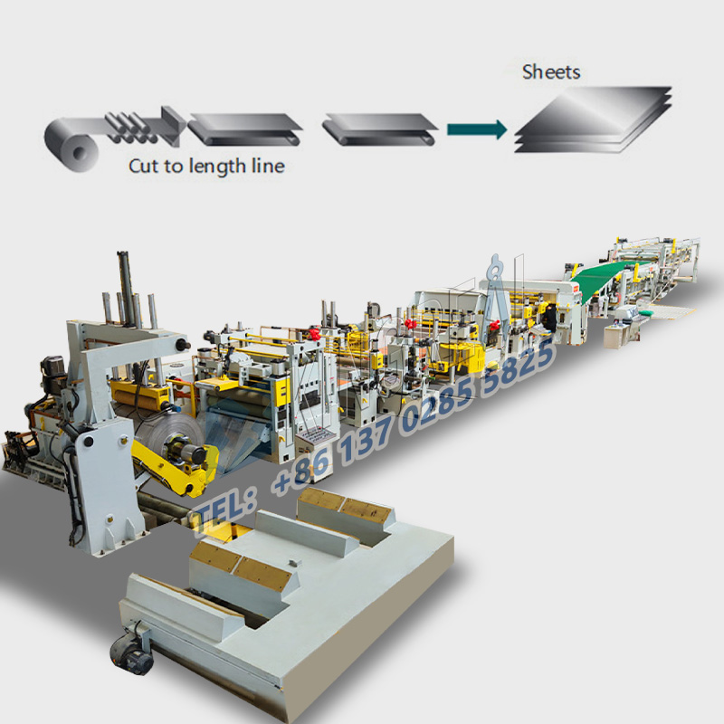 शीट मेटल कट टू लांबी मशीन